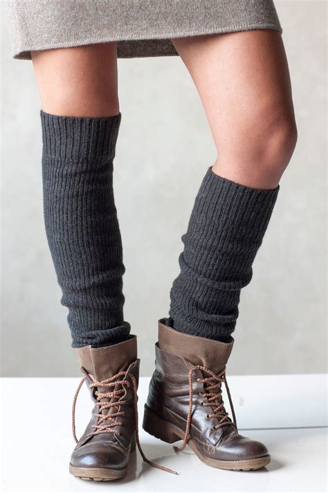 leg warmers with combat boots